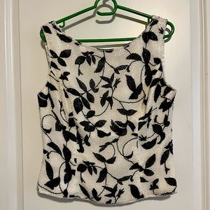 Vintage Mon Cheri Evenings Beaded Top